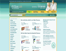 Tablet Screenshot of 4rxstore.com